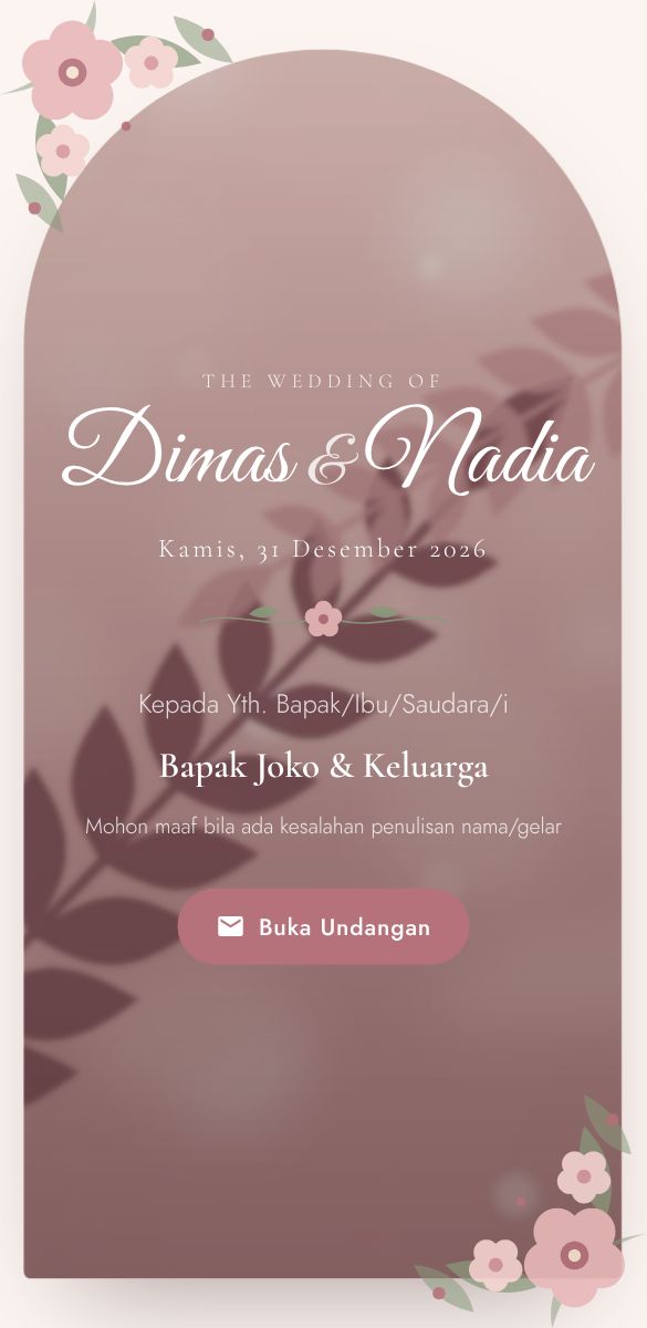 Tema Blush Floral